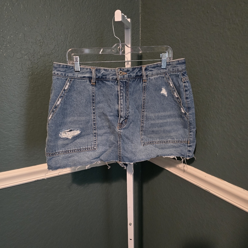 Union Bay Arden Denim Skort